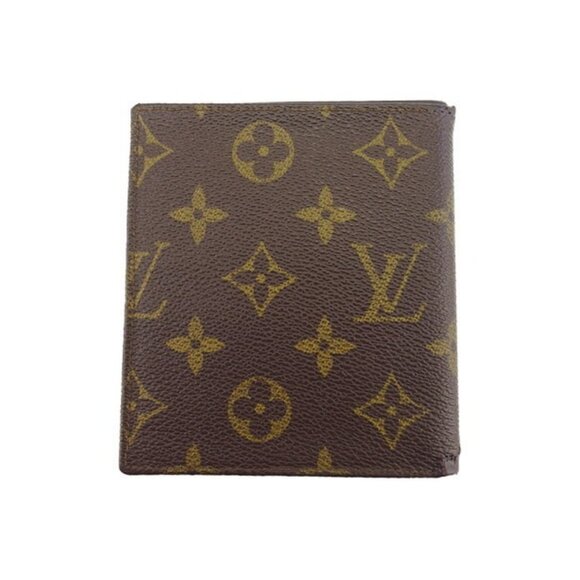 LOUIS VUITTON Bifold Billfold Monogram Authentic Used - Picture 3 of 8